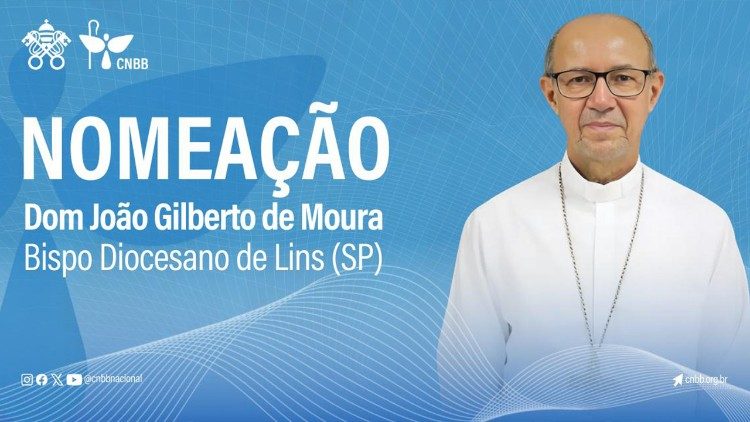 Papa nomeia bispo para Diocese de Lins e aceita renúncia do bispo de Itabuna