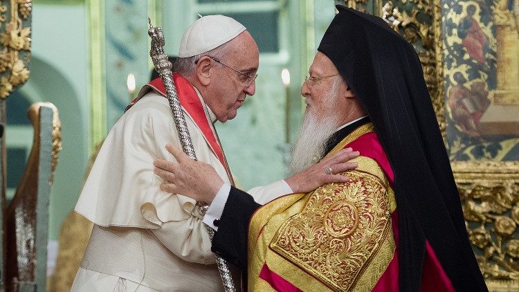 Festa de Santo André, mensagem do Papa ao Patriarca Bartolomeu I
