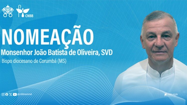 Papa Francisco nomeia novo bispo para a Diocese de Corumbá (MS)