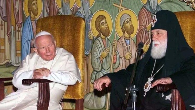 João Paulo II há 25 anos na Geórgia: naquela visita, vimos o futuro, afirma Pasotto