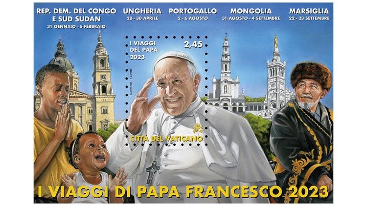 Viagens, aniversários, feriados: as novas emissões filatélicas do Vaticano em 2024