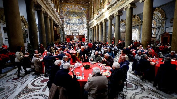 Natal na Sant’Egídio: o almoço que abre à esperança