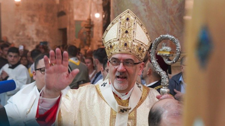 Coletiva on-line de Pizzaballa com jornalistas sobre Natal na Terra Santa em meio à guerra