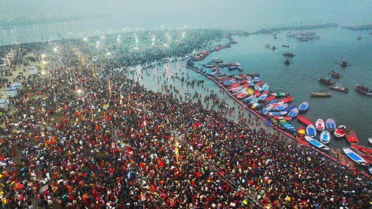 Na Índia tem início a Maha Kumbh Mela, a grande peregrinação hindu