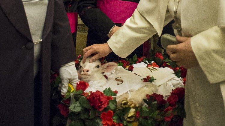 Os cordeiros de Santa Inês, uma das tradições mais antigas da Igreja de Roma