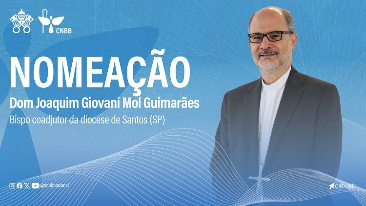 Dom Joaquim Giovani Mol Guimarães, bispo coadjutor da Diocese de Santos