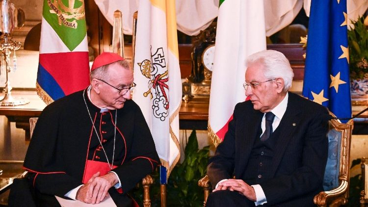 Tratado de Latrão, Parolin: esperamos uma paz duradoura, não à d
