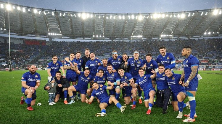 A seleção italiana de rugby: “o Jubileu do Esporte será algo imperdível”