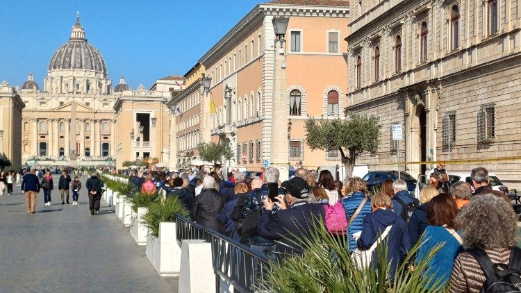 Jubileu: inaugurado novo caminho aos peregrinos para chegar à Basílica do Vaticano