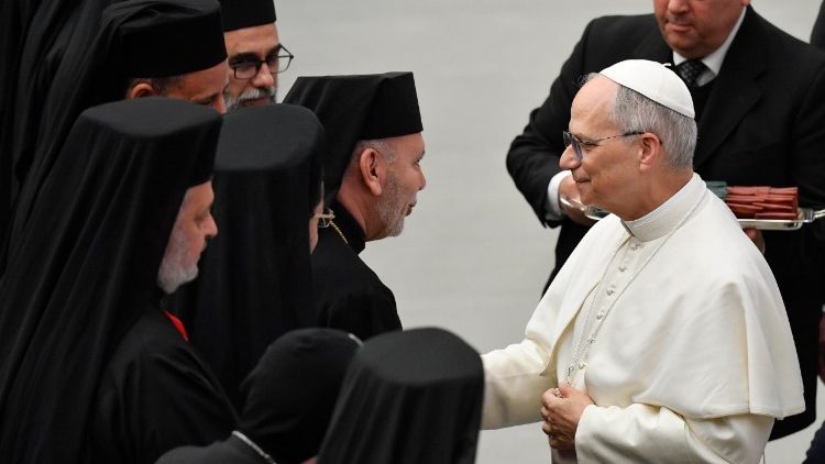 Leão XIV: com o coração na mão, peço para dialogarmos pela paz Leão XIV: com o coração na mão, peço para dialogarmos pela paz