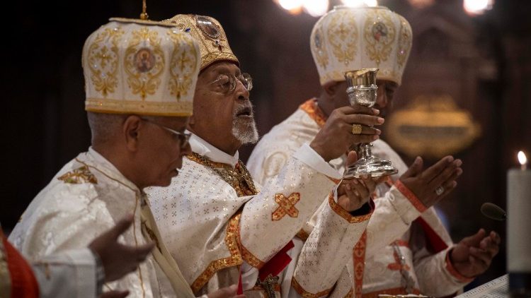 Jubileu das Igrejas Orientais: a Divina Liturgia em Rito Etíope na Basílica Vaticana Jubileu das Igrejas Orientais: a Divina Liturgia em Rito Etíope na Basílica Vaticana