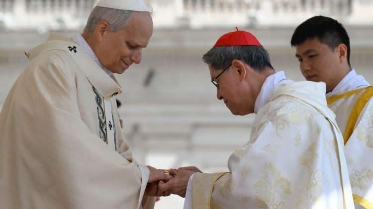 Leão XIV inicia seu ministério: “É a hora do amor! Olhem para Cristo e aproximem-se Dele” Leão XIV inicia seu ministério: “É a hora do amor! Olhem para Cristo e aproximem-se Dele”