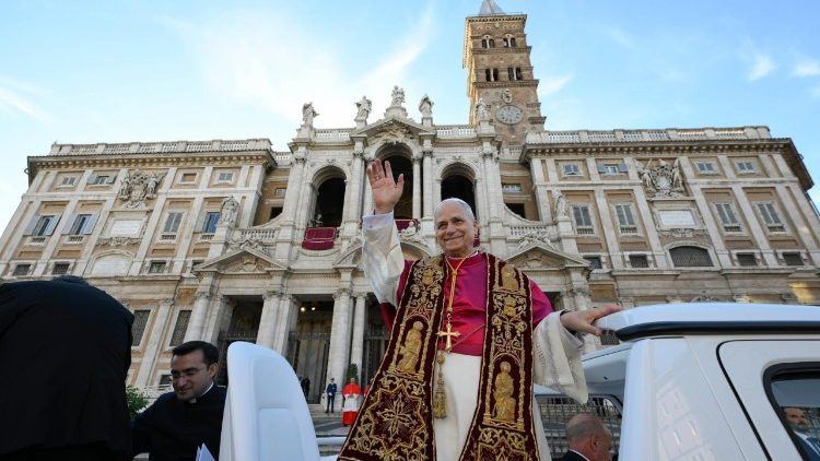 A bênção de Leão XIV à cidade de Roma A bênção de Leão XIV à cidade de Roma