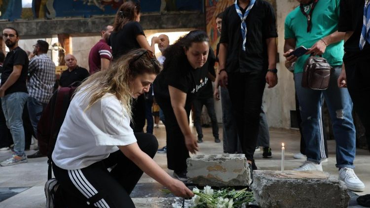 Pesar do Papa pelo atentado na igreja de Mar Elias, em Damasco Pesar do Papa pelo atentado na igreja de Mar Elias, em Damasco