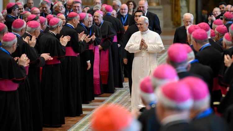 Leão XIV aos bispos italianos: a Igreja deve ser casa de paz e reconciliação