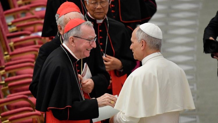 Jubileu da Santa Sé, Parolin: “Semear a paz com a diplomacia do Evangelho” Jubileu da Santa Sé, Parolin: “Semear a paz com a diplomacia do Evangelho”