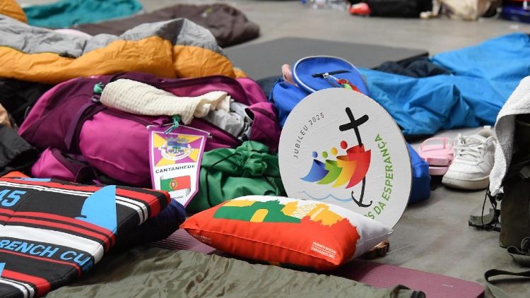 Jubileu dos Jovens: 25 mil peregrinos alojados na ‘Fiera di Roma’