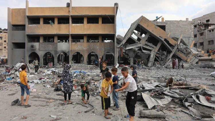 Em Gaza, o silêncio das campainhas do fim das aulas Em Gaza, o silêncio das campainhas do fim das aulas