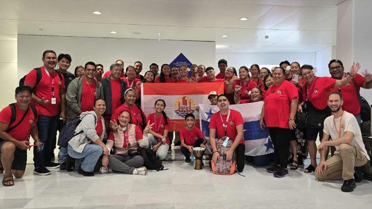 Da orla do Pacífico a Roma, o caminho de três jovens para o Jubileu