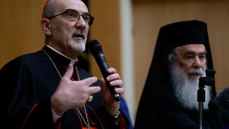 Pizzaballa e Teófilo: “Gaza, um lugar de devastação, mas também de humanidade” Pizzaballa e Teófilo: “Gaza, um lugar de devastação, mas também de humanidade”