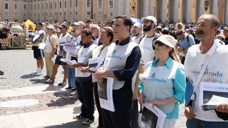 “L’Osservatore di Strada” completa três anos com mensagem do Papa Leão “L’Osservatore di Strada” completa três anos com mensagem do Papa Leão