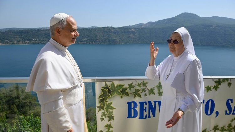 Religiosas de Santa Marta após visita do Papa: o vínculo com ele foi fortalecido