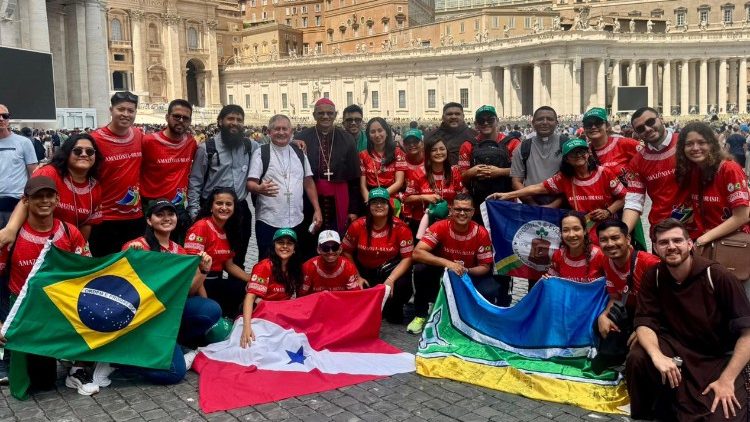 Jovens da Amazônia participam do Jubileu em Roma: uma peregrinação