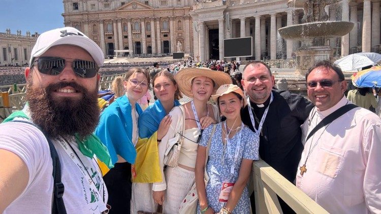 Da Ucrânia a Roma para viver o Jubileu e respirar “o sopro da vida”
