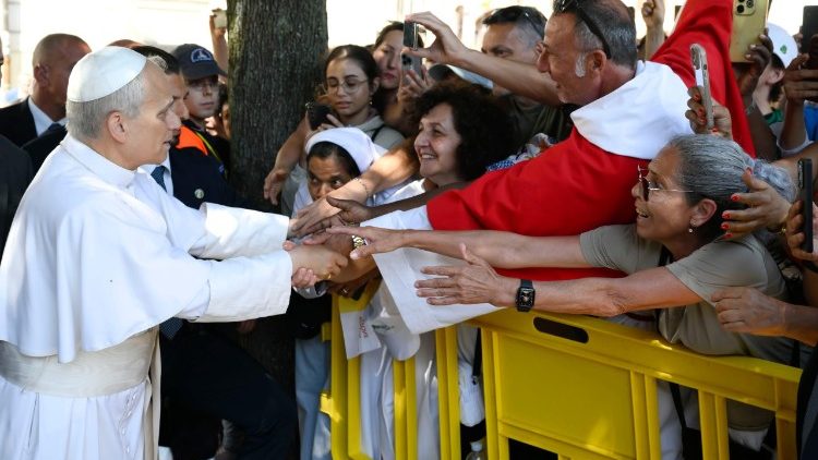 Bispo de Albano sobre almoço do Papa com os pobres: a caridade não tira férias Bispo de Albano sobre almoço do Papa com os pobres: a caridade não tira férias