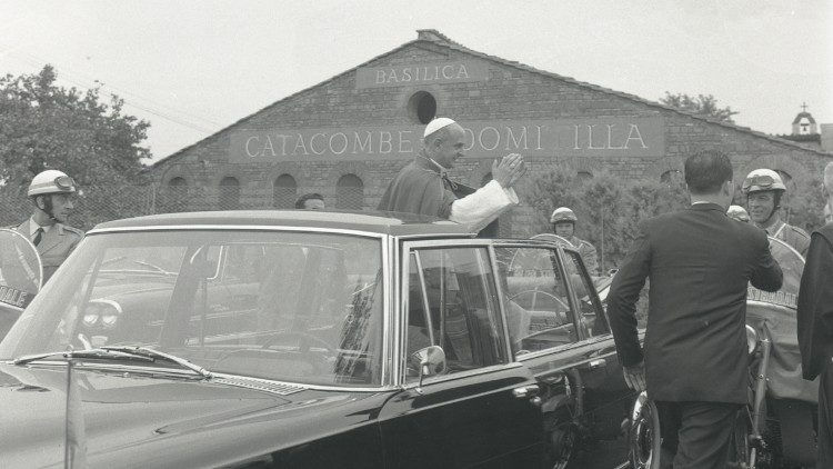 Os 60 anos da visita de Paulo VI às catacumbas em Roma