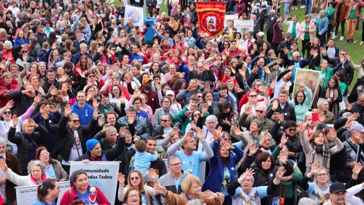 Montenegro reúne mais de 3 mil peregrinos em celebração jubilar e comemora 17 anos de criação da Diocese Montenegro reúne mais de 3 mil peregrinos em celebração jubilar e comemora 17 anos de criação da Diocese