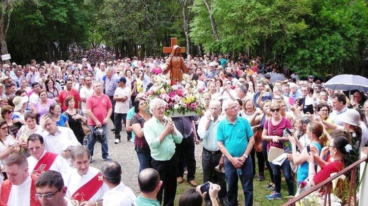 Fiéis da Romaria de N. Sra. da Santa Cruz em Lajeado Paca puderam obter indulgência plenária