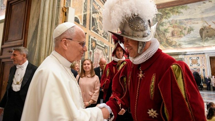 Leão XIV aos Guardas Suíços: sejam com o seu testemunho missionários de esperança