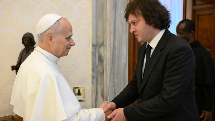 Premiê da Geórgia recebido em audiência por Leão XIV