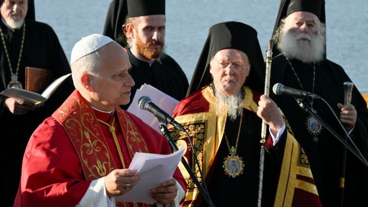 Imagens do segundo dia de Leão XIV na Turquia