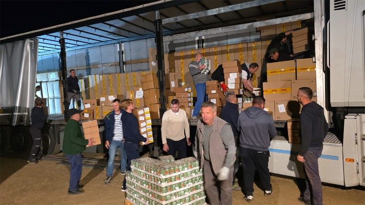 Doações enviadas pelo Papa Leão XIV chegaram à Ucrânia