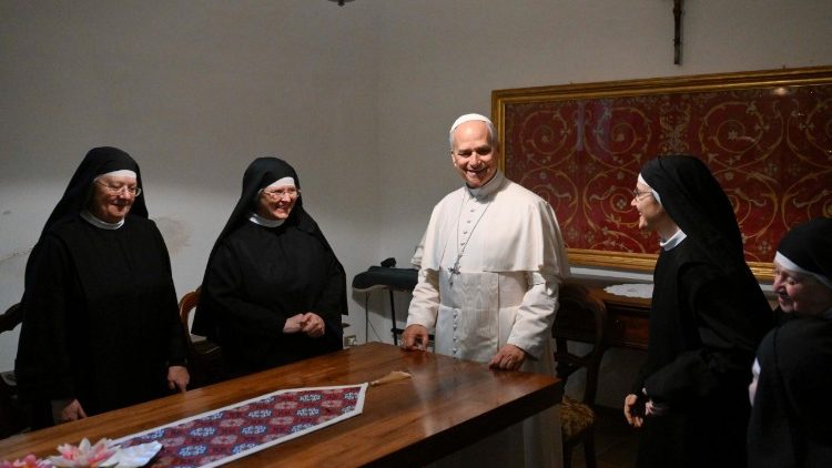 Leão XIV em Montefalco: um homem desarmado e desarmante, diz abadessa agostiniana