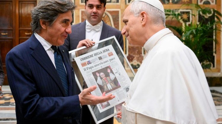 Leão XIV: “A economia da comunicação deve caminhar junto com a verdade”