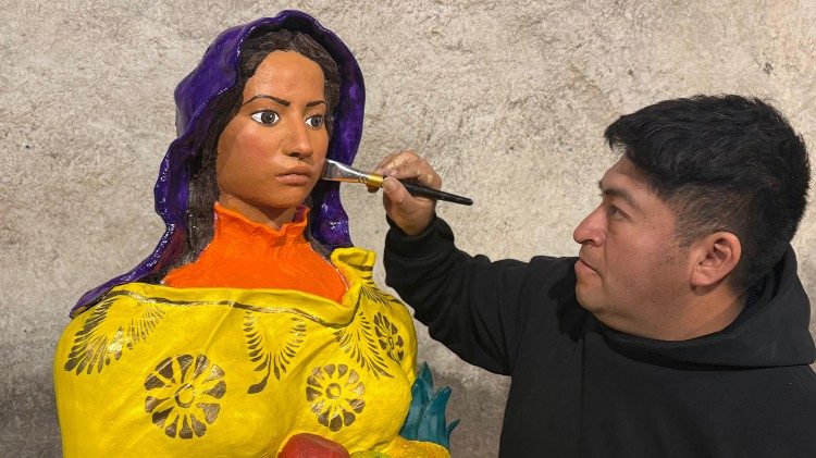Presépio do “Borgo Laudato sì” inspirado na tradição de cerâmica de Metepec