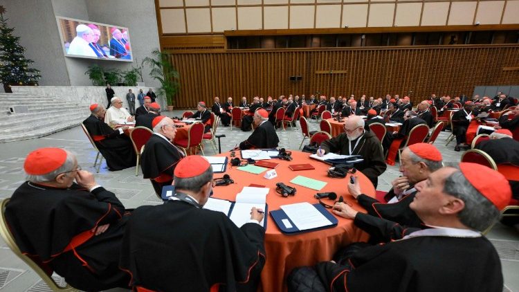 Consistório: cardeais votam sinodalidade e missão como temas de reflexão