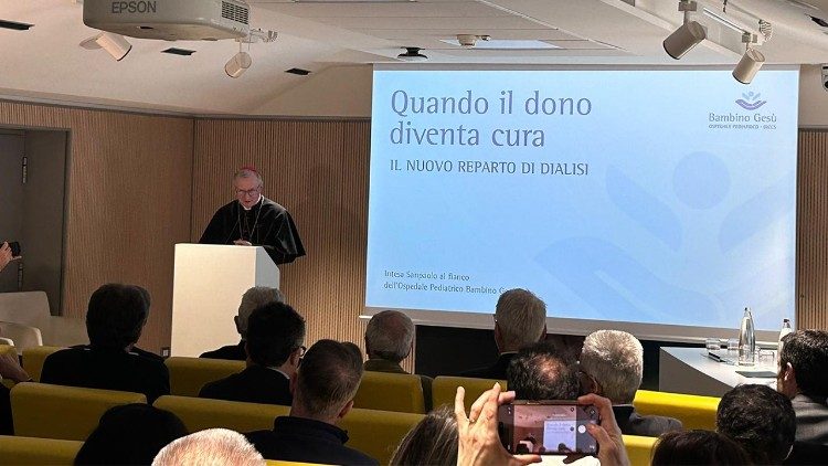 Parolin: a doação de órgãos é um ato de amor que supera a morte