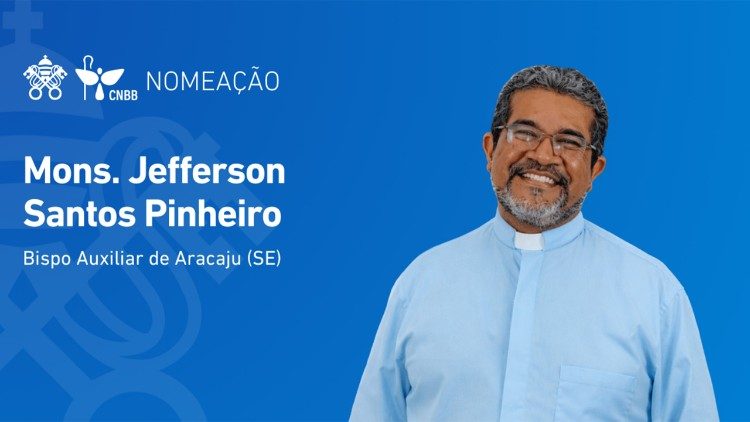 Papa Leão XIV nomeia novo bispo auxiliar de Aracajú (SE)
