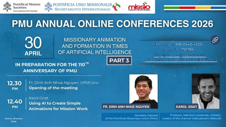 Seminário on-line sobre uso da IA na animação missionária
