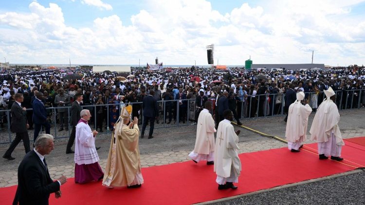 A jornada do Papa em Saurimo e a última atividade em Luanda