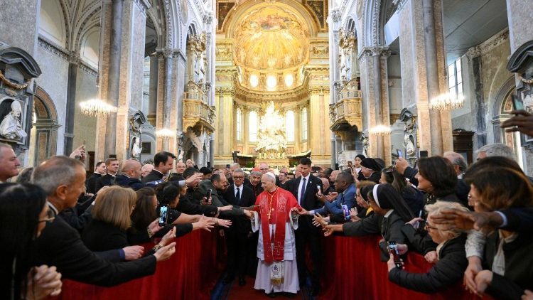 Leão XIV à Igreja de Nápoles: sede testemunhas de Cristo e semeadores de futuro