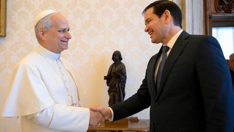 Papa receberá secretário de Estado EUA Marco Rubio em 7 de maio
