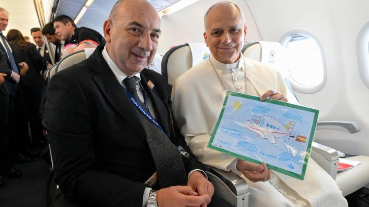 A saudação das crianças do Hospital Bambino Gesù ao Papa Leão XIV